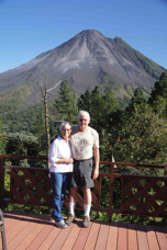 Arenal Volcano David & Sally 7254