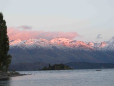 Southern Alps Evening Glow G 678